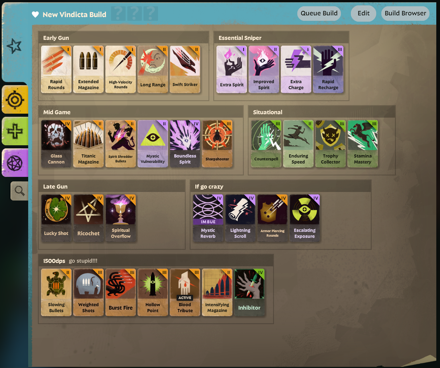 Vindicta Build